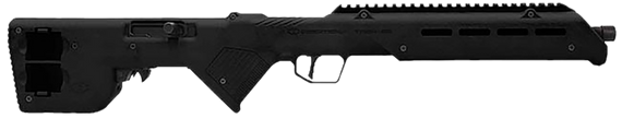 Desert Tech TRKRF2218BLK  Trek-22 Black Compact 22 LR 18" Free Floating Steel Barrel, Picatinny Rail Receiver, M-LOK Handguards, Fixed Polymer Stock, Suppressor Ready 171366