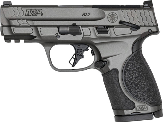 S&W M&P9 M2.0 METAL COMPACT</br>3.6" 9MM 10-RD SAFETY GREY G14106