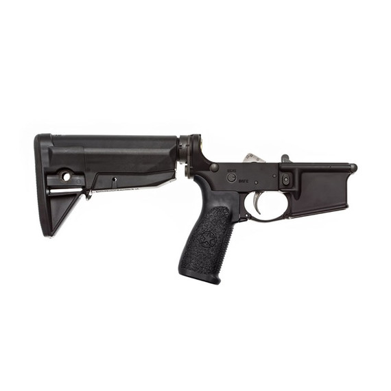 COMPLETE LOWER RECEIVER W/ GUNFIGHTER STOCK BLK 100018639