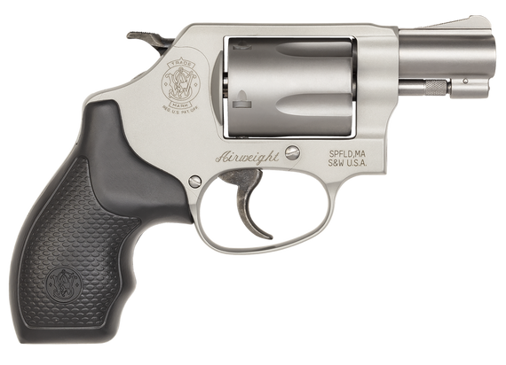 Smith & Wesson 163050 Model 637 *CA Compliant 38 S&W Spl +P 5 Shot 1.88" Stainless Steel Barrel/Cylinder, Matte Silver Aluminum Alloy J-Frame, Integral Front Sight, Internal Lock 26309