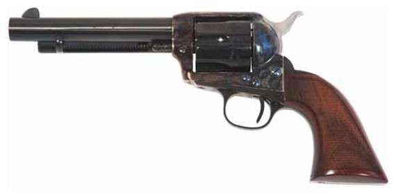 CIMARRON EVIL ROY 45LC</br>FS 5.5" CC/BLUED WALNUT GER4101