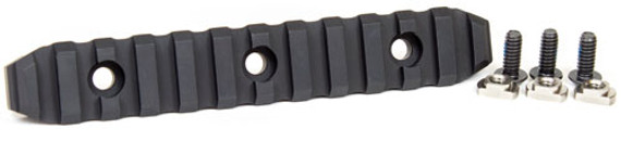 ODIN M-LOK 12 SLOT ACCESSORY</br>RAIL BLACK ALUMINUM ACCFEML12