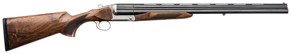 Charles Daly 930078 Triple Crown  12 Gauge 3+1 3" 28" Vent Rib Blued Tripled Barrel, Silver Finished Steel Receiver, Oiled Walnut Fixed Checkered Stock, Includes 5 Chokes 29811