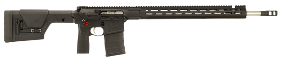 Savage Arms 22974 MSR 10 Precision 6.5 Creedmoor 20+1 22.50" Black Barrel/Rec, Matte Black Adjustable Magpul PRS Stock, Black TangoDown Battlegrip Grip 109792