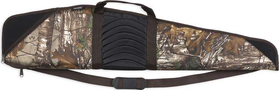 BULLDOG PINNACLE RIFLE CSE 44"CAMO/BLACK LEATHER/BROWN TRIM BD205
