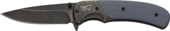 BROWNING KNIFE THE RANGE 2.75"ASSISTED OPENING BLACK/BLUE 3220365