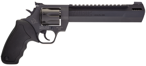 Taurus 2357081RH Raging Hunter  357 Mag 7rd 8.37" Matte Black Oxide Steel Black Rubber with Integrated Red Cushion Insert Grip 112906