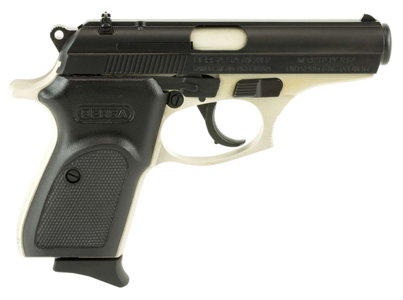 Bersa T22DT Thunder  Micro-Compact Frame 22 LR 10+1 3.50" Nickel Steel Barrel, Matte Black Serrated Slide, Nickel Aluminum Frame w/Beavertail 139434