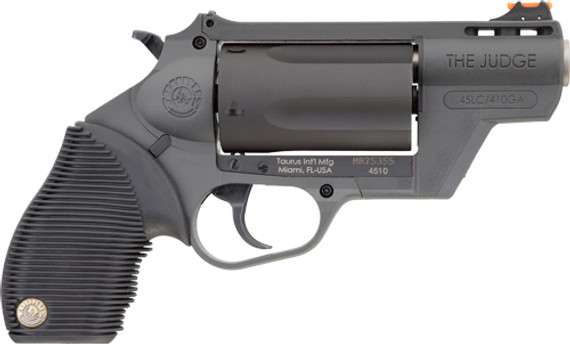 TAURUS JUDGE P. DEFENDER POLY45LC/410 2.5" FS GRAY  SYN G2441021GRY