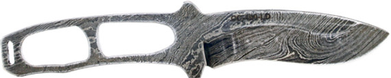 BEAR OPS COMBAT NECK KNIFE2.78" DAMASCUS W/KYDEX SHEATH! CC400LD