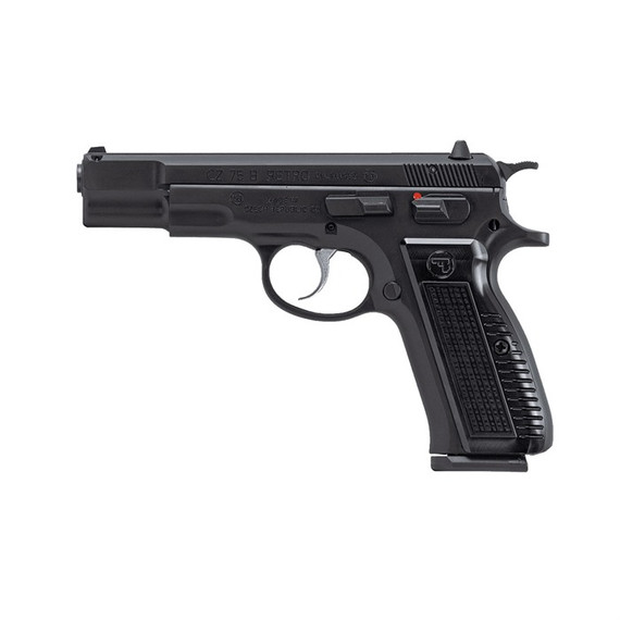 CZ 75 B RETRO 9MM LUGER 4.6'' BBL 17-RD MAG BLACK 430101112