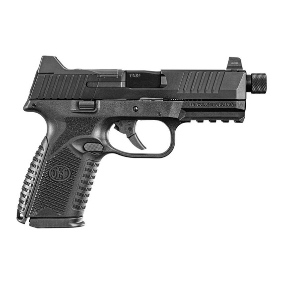 FN 509 Midsize Tactical Handgun 9mm Luger 15rd & 24rd Magazines (2) 4.5" Threaded Barrel Black NMS RJ66100837