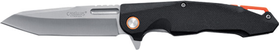 CAMILLUS REGENT FOLDING KNIFE4" SS BLADE NYLON BLACK 19365