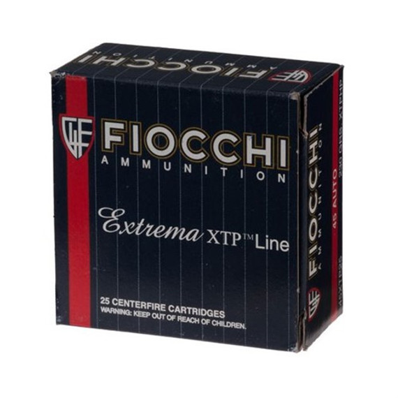 FIOCCHI EXTREMA 380 AUTO 90GR XTP JHP 25/BX 250003908