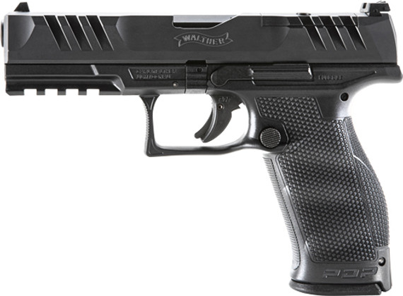WALTHER PDP OR 9MM 4" FS18-SHOT BLACK POLYMER FRAME G2851237
