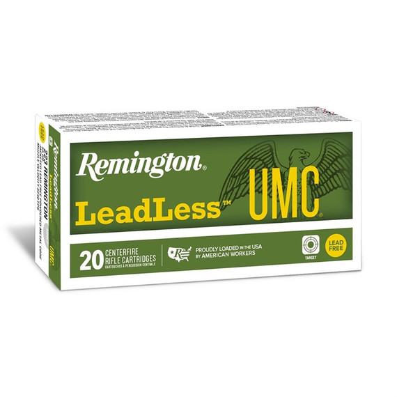 UMC LEADLESS 223 REMINGTON 55GR LEAD FREE JACKETED 20/BOX 430108609