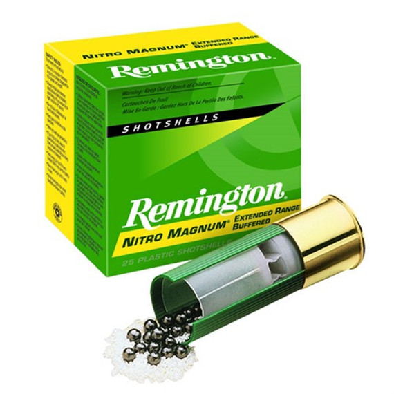REMINGTON NITRO MAG 20GA 2.75'' 1-1/8OZ #4 25/BX 250207808 REMINGTON NITRO MAG 20GA 2.75'' 1-1/8OZ #4 25/BX 250207808