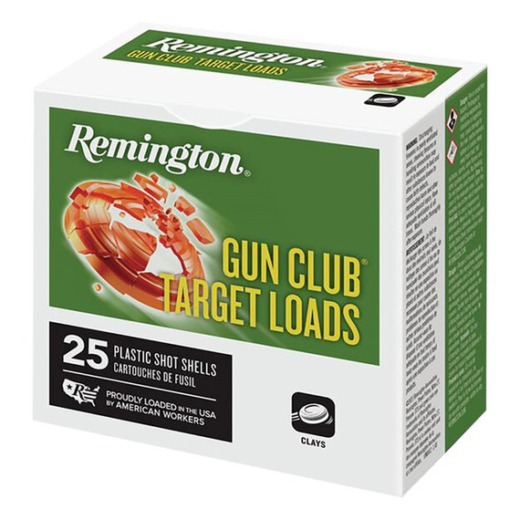 GUN CLUB TARGET 12 GAUGE 2-3/4'' 1 OZ #7.5 SHOT 25/BOX 430102533