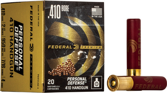 FEDERAL PREMIUM 410 2.5"7/16OZ #4 20RD 10BX/CS APD412JGE4