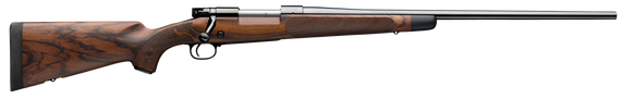 Winchester Repeating Arms 535239228 Model 70 Super Grade 30-06 Springfield Caliber with 5+1 Capacity, 24" Barrel, High Polished Blued Metal Finish & AAA French Walnut Stock Right Hand (Full Size) 111367