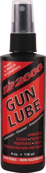 SLIP 2000 4OZ. GUN LUBE PUMPBOTTLE ALL IN SYNTH LUBRICANT 60009SLIP