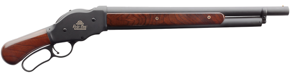 Chiappa Firearms 930377 1887 Rose Box Bootleg 12 Gauge 5+1 2.75" 18.50", Black Barrel/Engraved Rec, Oiled Walnut Furniture with Pistol Grip, Bead Sight 159584