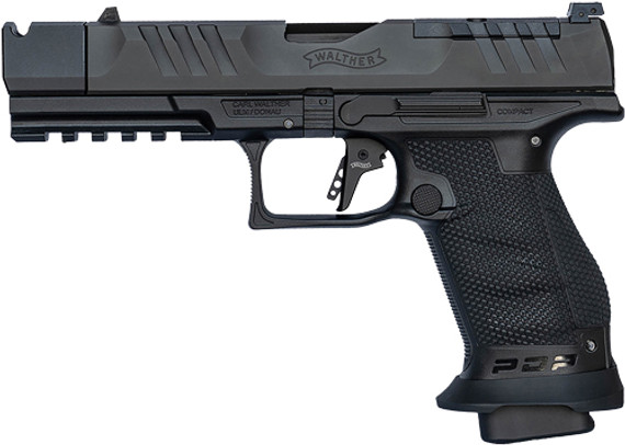 WALTHER PDP PRO-X PPM COMPACT9MM 4.6" 10-SHOT BLACK FRAME G4796033 WALTHER PDP PRO-X PPM COMPACT9MM 4.6" 10-SHOT BLACK FRAME G4796033