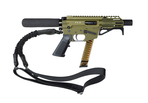 FREEDOM ORDNANCE FX9P4T-ODG FX9P  9mm Luger 31+1 4" OD Green Synthetic Pistol Tube 180412