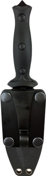 ABKT ELITE BOOT KNIFE 3.5"BLADE W/ METAL & NYLON CLIPS AB014