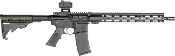 S&W M&P15 SPORT III 5.56 RIFLE30-SH W/ CTS-106 RED DOT BLK G14207