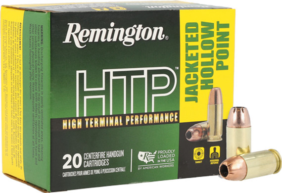 REMINGTON HTP 45 ACP 230GRJHP 20RD 25BX/CS A21455