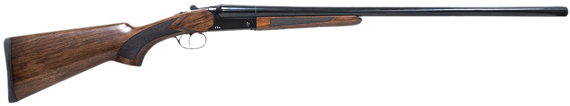 Pointer FT62028 FT6  Full Size 20 Gauge Break Open 3" 2rd 28" Black Side By Side Barrel, Black Anodized Aluminum Receiver, Fixed Turkish Walnut Wood Stock, Ambidextrous 161797