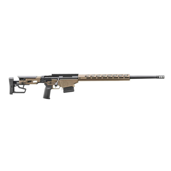 Ruger Precision Bolt Action Rifle Bronze 308 Win 10rd Magazines(2) 20" Threaded Barrel Smoked Bronze Cerakote UR18104