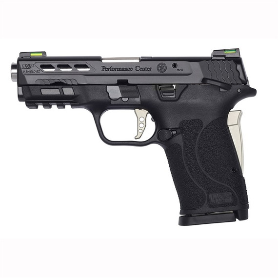 PC M&P9 M2.0 SHIELD EZ 9MM 3.83” SS BBL (2)8RD MAG BLACK 250032936
