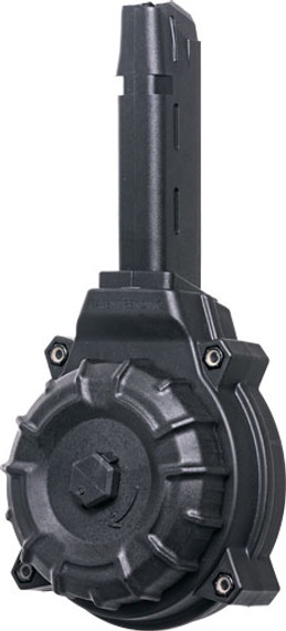 PRO MAG MAGAZINE FOR GLOCK 1719 9MM 50RD DRUM BLACK POLYMER DRMA11