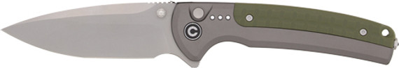 CIVIVI KNIFE SENTINEL STRIKEII 3.7" GRAY ALUM/STONEWASH C22025D2