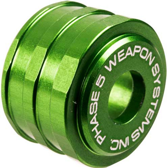 PHASE 5 SHOTGUN FOLLOWER12GA W/O MAG CRIMPS GREEN 12GSFGREEN