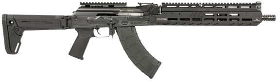 Zastava Arms Usa ZR7762XR ZPAPM70  7.62x39mm 30+1 16.30" Black Chrome Lined Barrel, Black M-LOK Handguard, Black Synthetic Magpul  Zhukov Side Folder Stock, Black Magpul AK Grip 149520