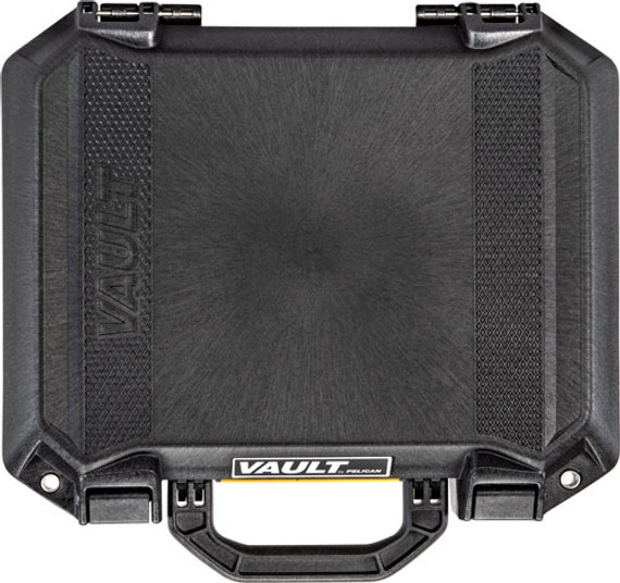 PELICAN VAULT MEDIUM PISTOLCASE W/ FOAM BLACK VCV200