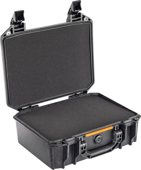 PELICAN VAULT MEDIUM PISTOLCASE W/ FOAM BLACK VCV200