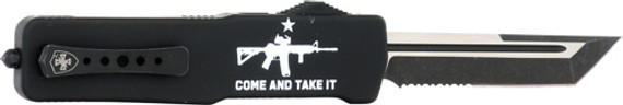 TEMPLAR KNIFE LARGE ZINC OTFCOME & TAKE IT AR 3.5" D2 SRTD LZAR15521