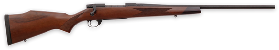 Weatherby VDT257WR4T Vanguard Sporter Full Size 257 Wthby Mag 3+1  24" Bead Blasted Blued #2 Threaded Barrel, Matte Blued Drilled & Tapped Steel Receiver, Grade A Turkish Walnut Monte Carlo Stock 165967