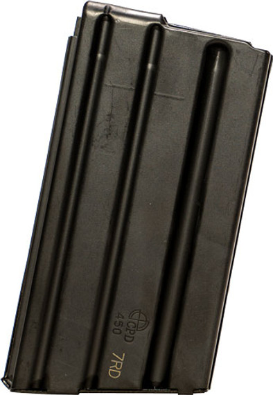 CPD MAGAZINE AR15 450 BUSH-MASTER 7RD BLACKENED S/S CPD7X450