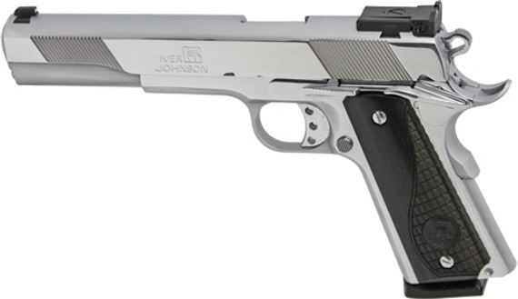 IVER JOHNSON EAGLE XL45ACP 6" ADJ POLISHED CHROME GIJ34
