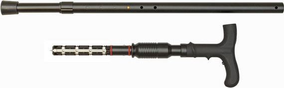 PSP ZAP COVERT CANE W/LED LIGTADJ 30.5-37.5" 1000000 VOLTS ZAPCOVERTCANE