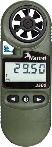 KESTREL 2500NV WEATHER METERDIGITAL ALTIMETER OD GREEN 0825NV