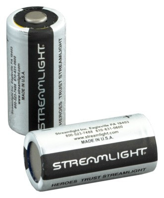 STREAMLIGHT CR123A BATTERIESLITHIUM 2-PACK 85175