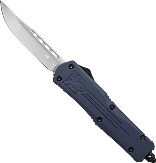 COBRATEC MEDIUM FS3 OTF NYPDBLUE 3" D2 DROP POINT MNYFS3DNS