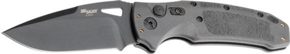 HOGUE K320A TACTICAL 3.5" AUTOFOLDER DROP POINT BLD POLY GRY 36332H