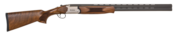 Mossberg 75471 Silver Reserve  12 Gauge with 28" Matte Blued Barrel, 3" Chamber, 2rd Capacity, Satin Silver Engraved Metal Finish & Satin Black Walnut Stock Right Hand (Full Size) 141364